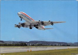 Swissair DC 8 // 1967 // Start einer DC 8in Zürich Kloten