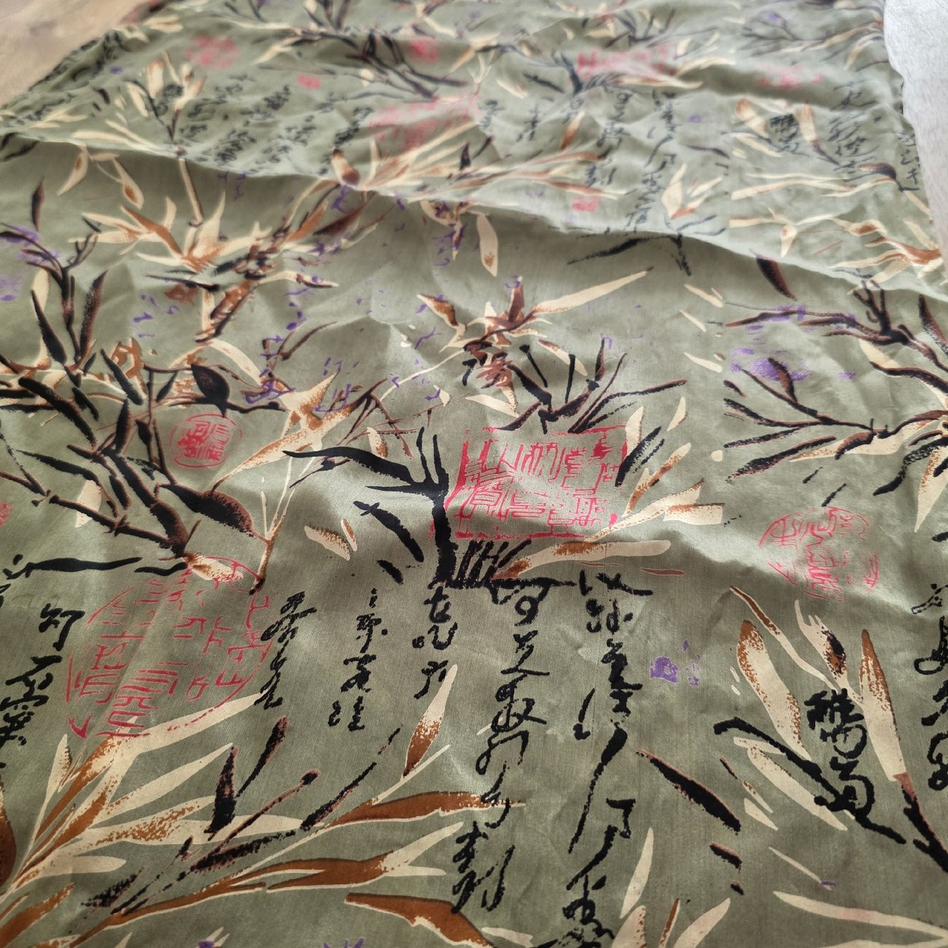 Foulards & écharpes: SeidenSchal Seidentuch 100% Seide   – D'occasion à Rheinsulz par Gilea 4