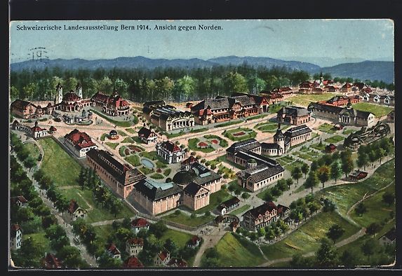 Cartoline postali: Bern, Schweizerische Landesausstellung 1 – Usato da Berlin venduto da bartko-reher