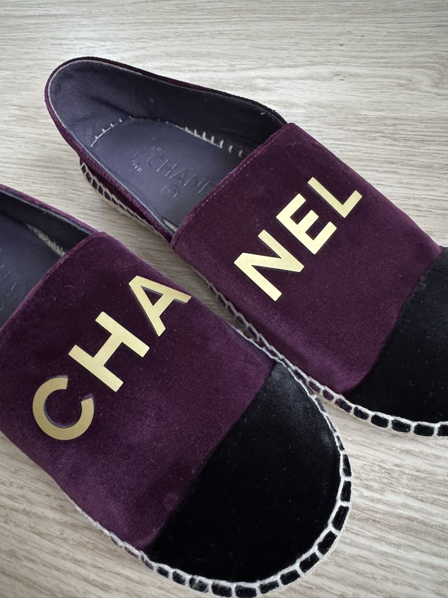 Chanel Scarpe da donna: Chanel Espadrilles Samt Gr. 37 Neu – Nuovo e nell'imballaggio originale da Killwangen venduto da was.sharp 8