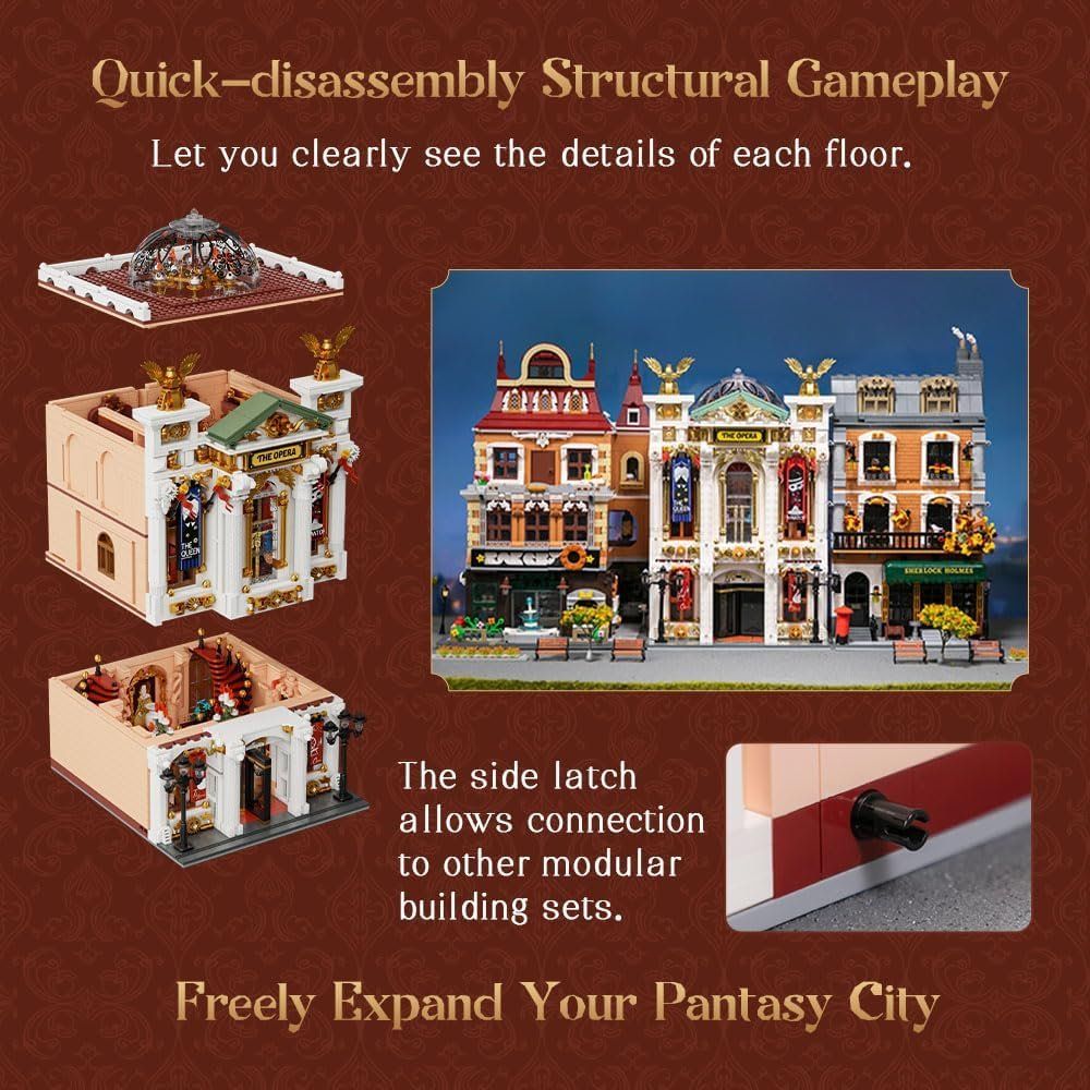 Lego Baukästen: Pantasy Original Jeu de construction The Opera 36 cm – Neu und originalverpackt aus St-Imier von ATTAKSHOP 8