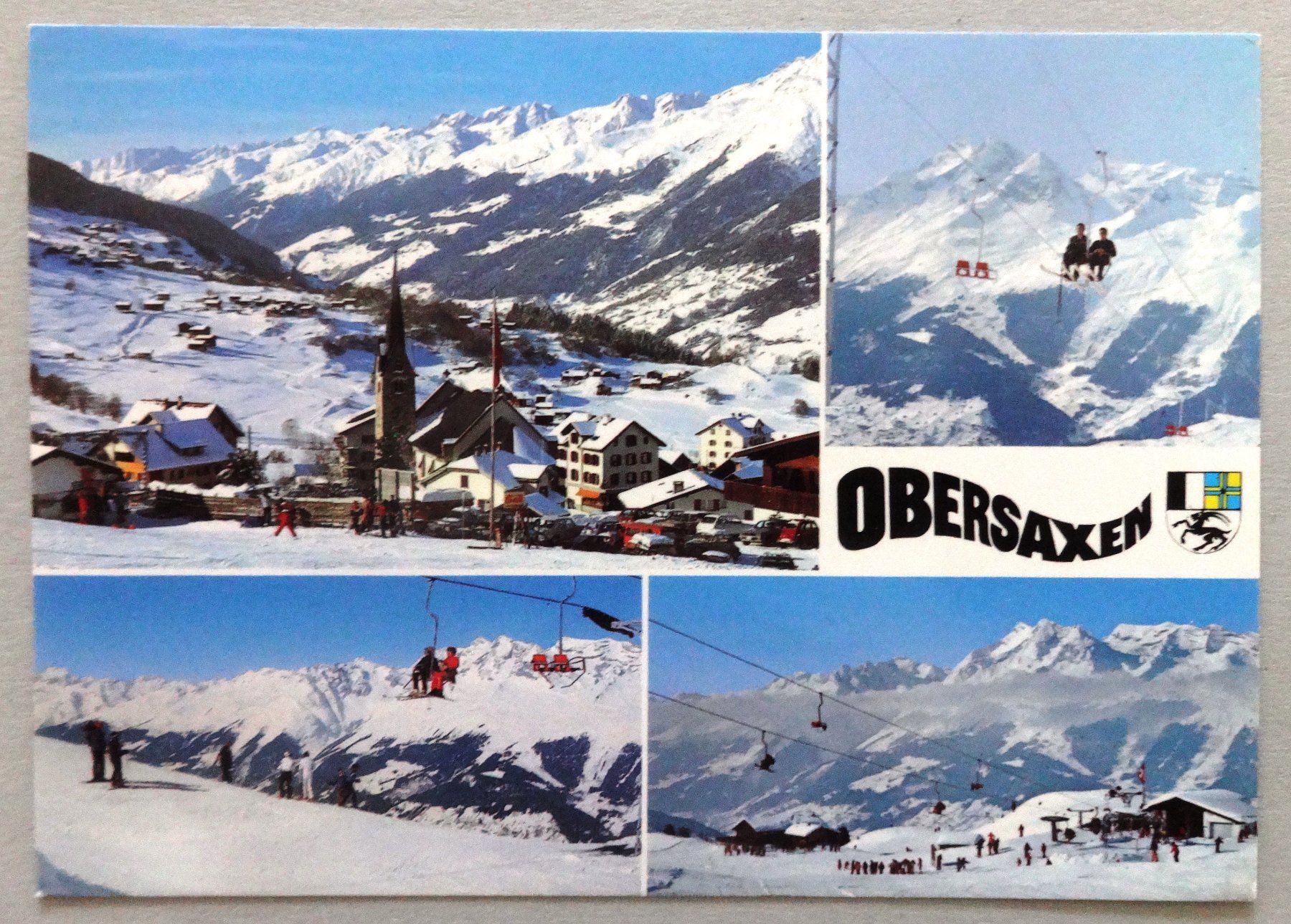Cartes postales: Obersaxen-Meierhof – D'occasion à Fétigny par Billy2miny