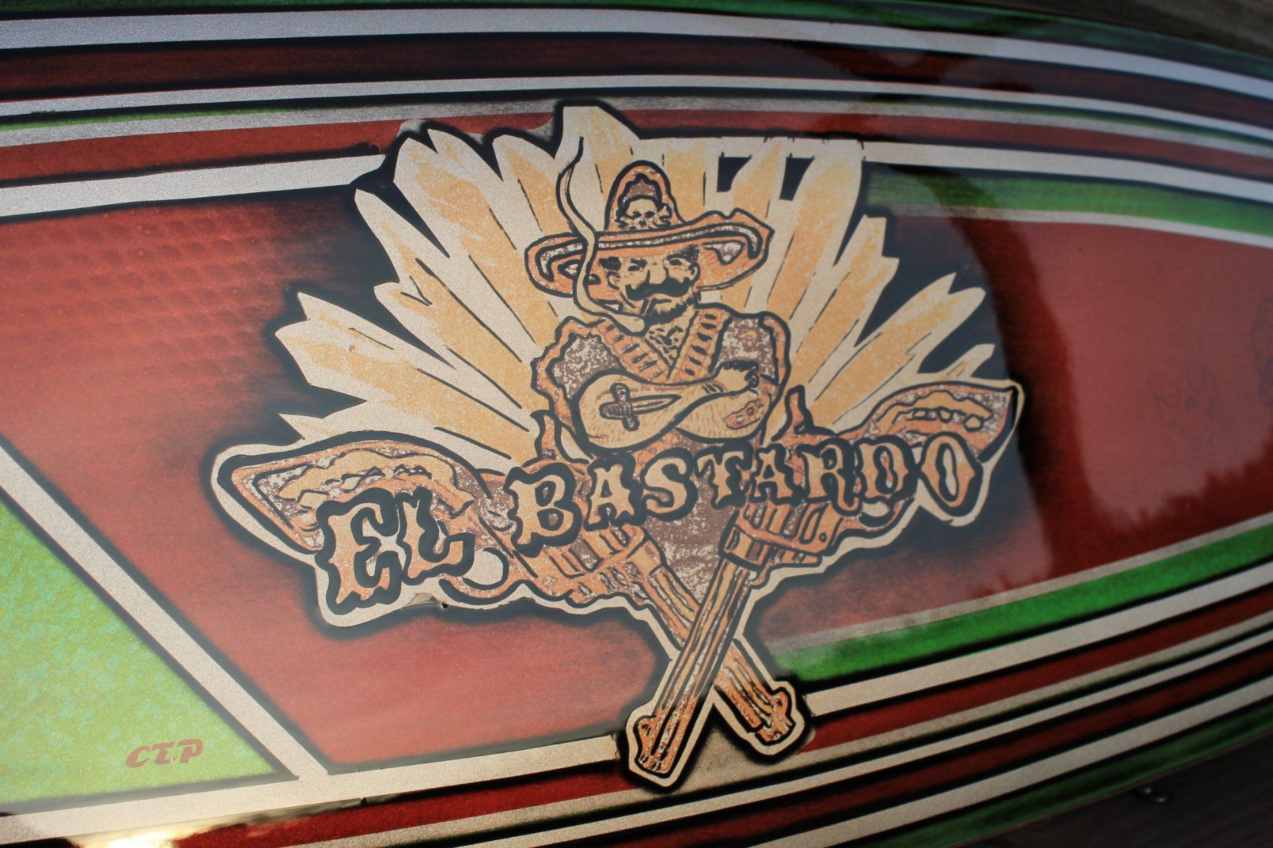 Skateboards: "EL BASTARDO" Skateboard Longboard Deck, Unikat Handmade – Usato da Willisau venduto da Pzm81 8