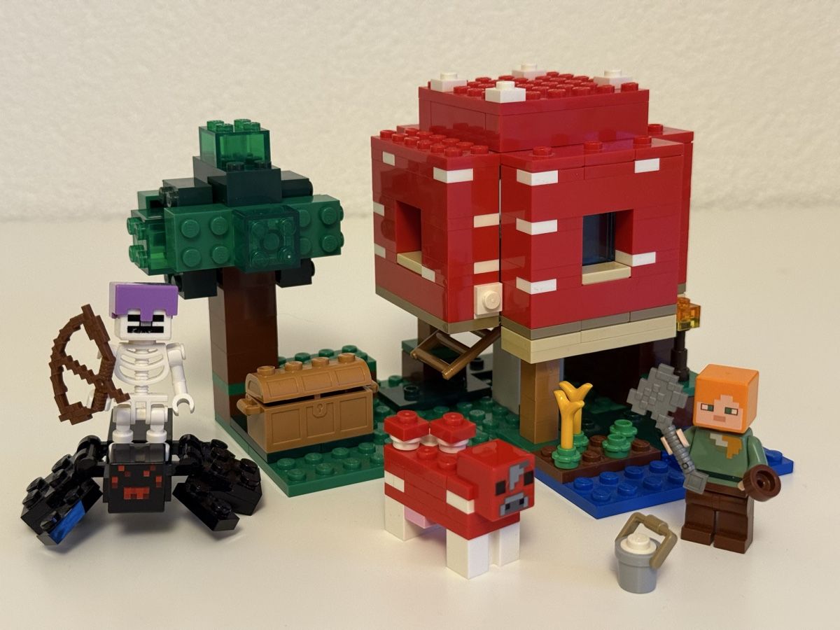 Lego Kit di costruzioni: Lego Minecraft "Das Pilzhaus" 21179 – Usato da Suhr venduto da 5im5alabim 2