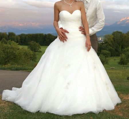 Wunderschönes Hochzeitskleid Gr. 36/38