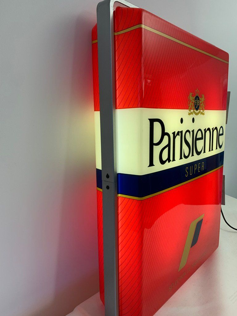 Lampen: Leuchtreklame Parisienne, Werbung, Doppelseitig – Gebraucht aus Rotkreuz von futoo 2