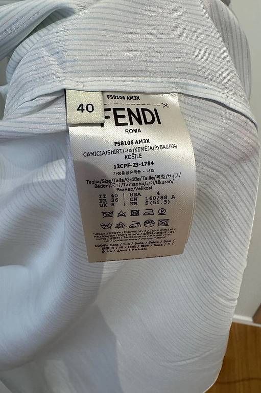 Fendi Chemisiers: FENDI BLUSE SEIDE – Neuf (Voir description) à Schwyz par bofb 6