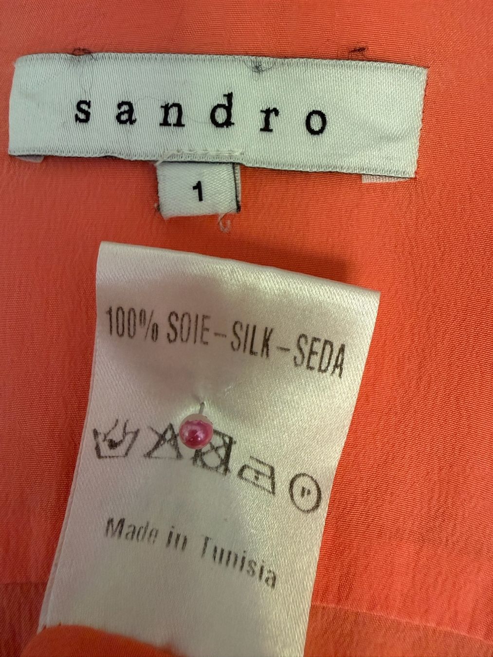 Sandro Blusen: Sandro - Blouse - S - Soie – Gebraucht aus Sion von accroshoes 5