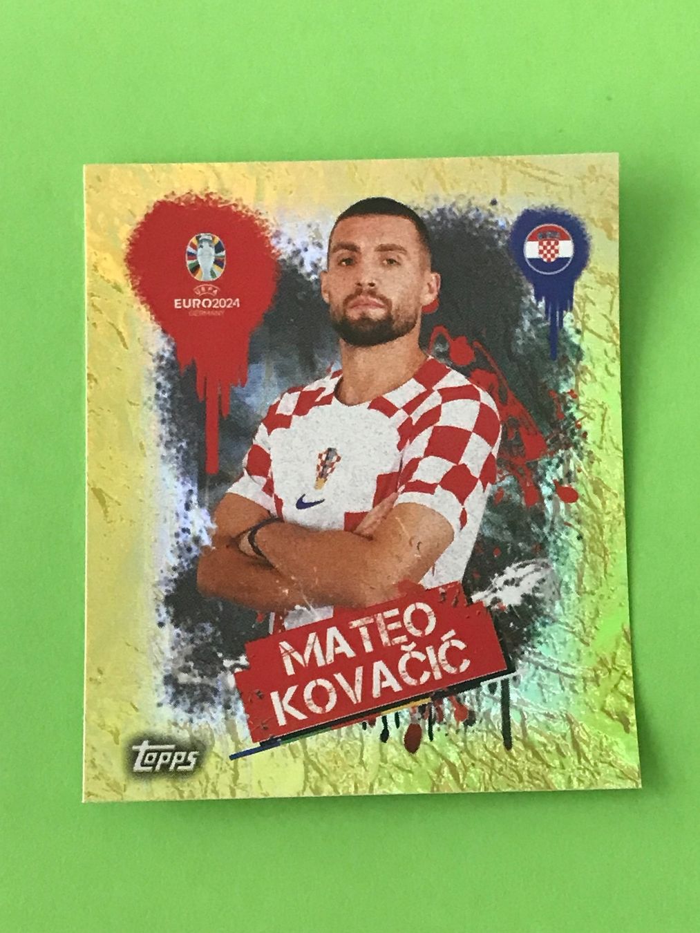 Topps Carte collezionabili: CRO 3, Mateo Kovacic in GOLD – Nuovo (secondo la descrizione) da Sirnach venduto da primo.si