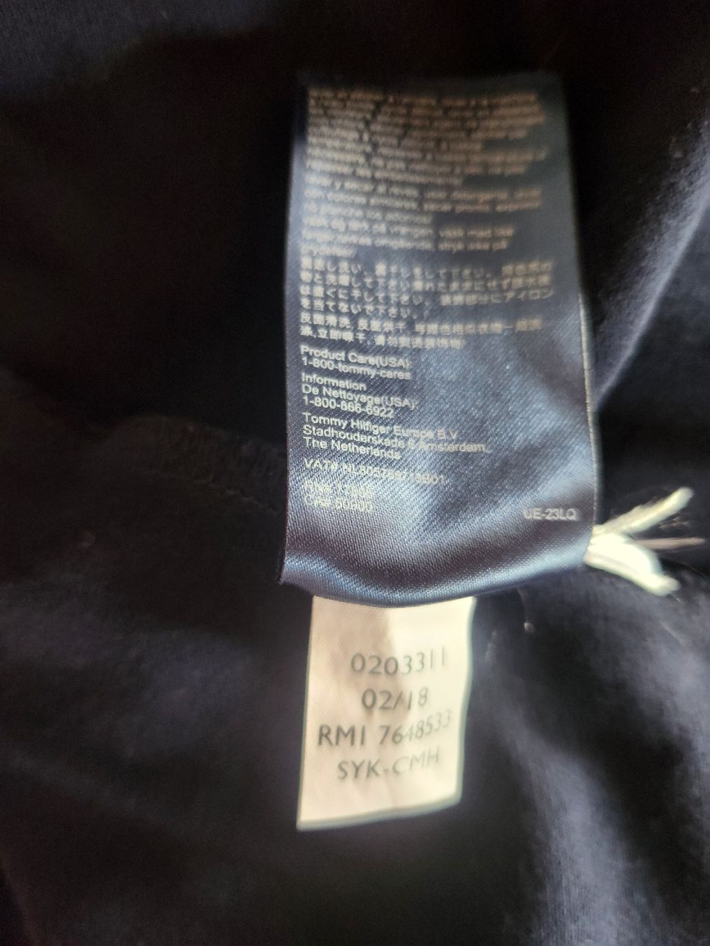 Tommy Hilfiger Magliette Polo: Polo Tommy Hilfiger bleu marine taille M – Usato da Niedergösgen venduto da Eva2410 4