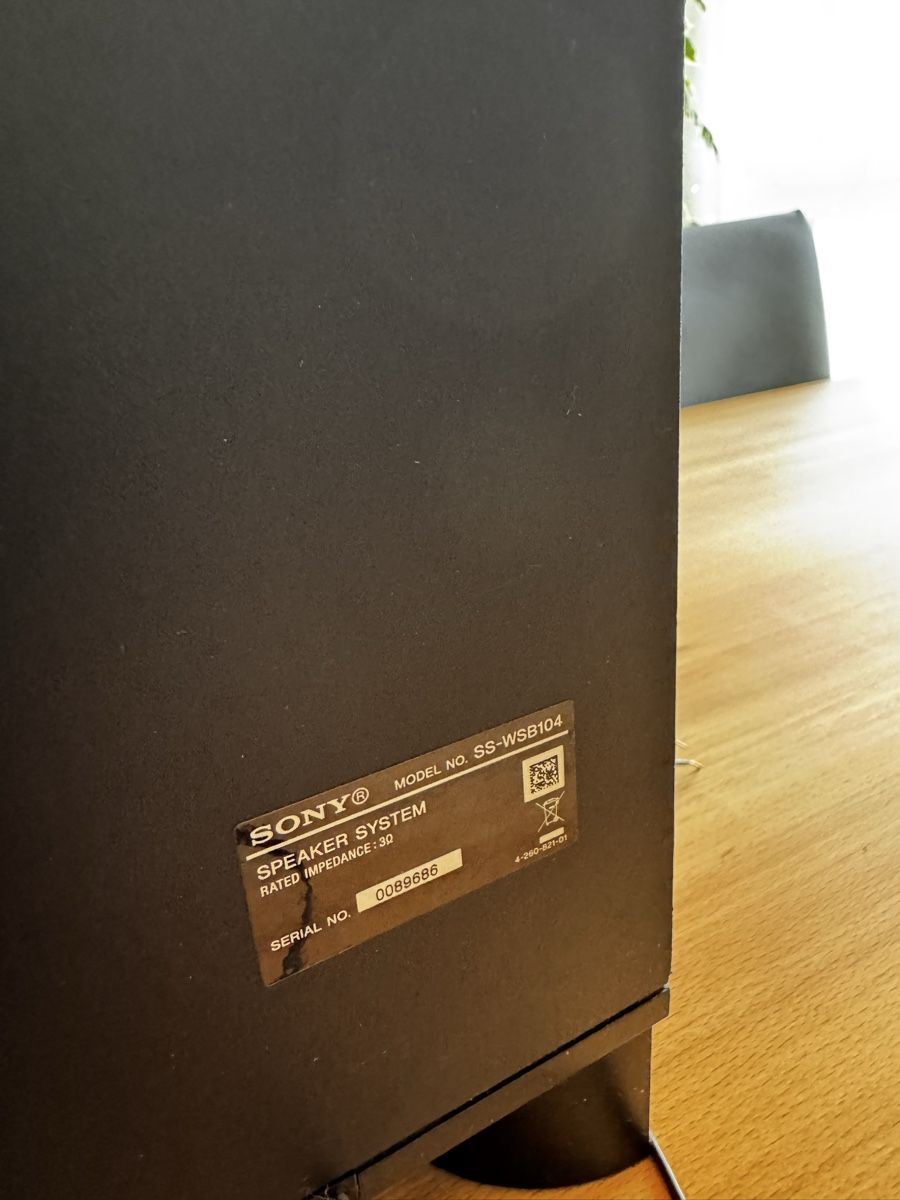 Sony Heimkino: Sony Surround Sound System – Gebraucht aus Flaach von DewTrich 1