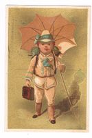 Carte publicitaire - Chromo