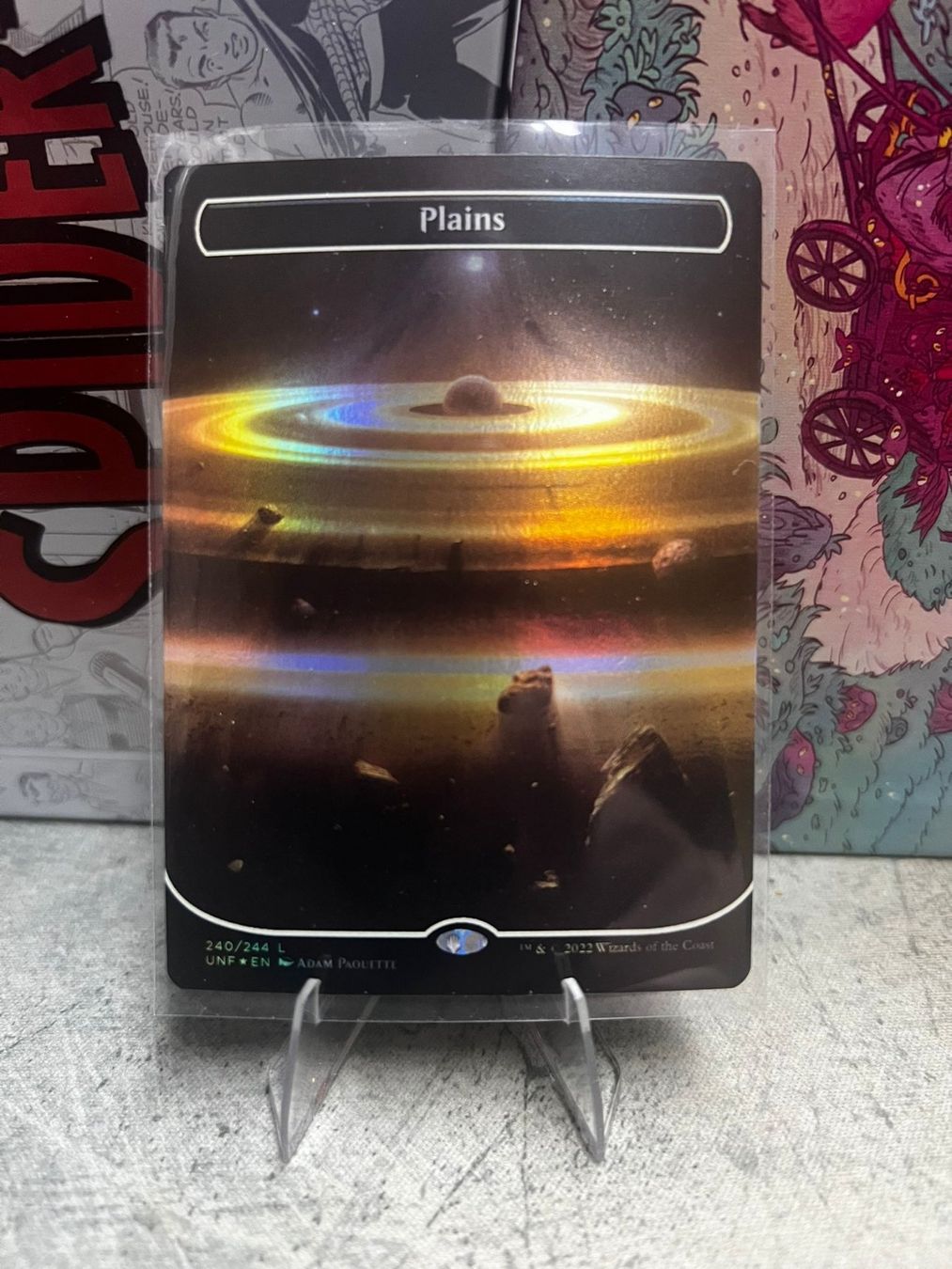Magic The Gathering Carte collezionabili: Plains Planet Foil – Nuovo (secondo la descrizione) da Wilen b. Wollerau venduto da GarruksShop