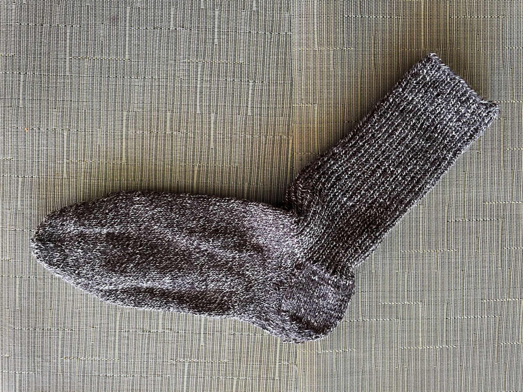 Calze: Warme, handgestrickte Socken, ca Grösse 39/40 – Nuovo e nell'imballaggio originale da Baar venduto da Aatina