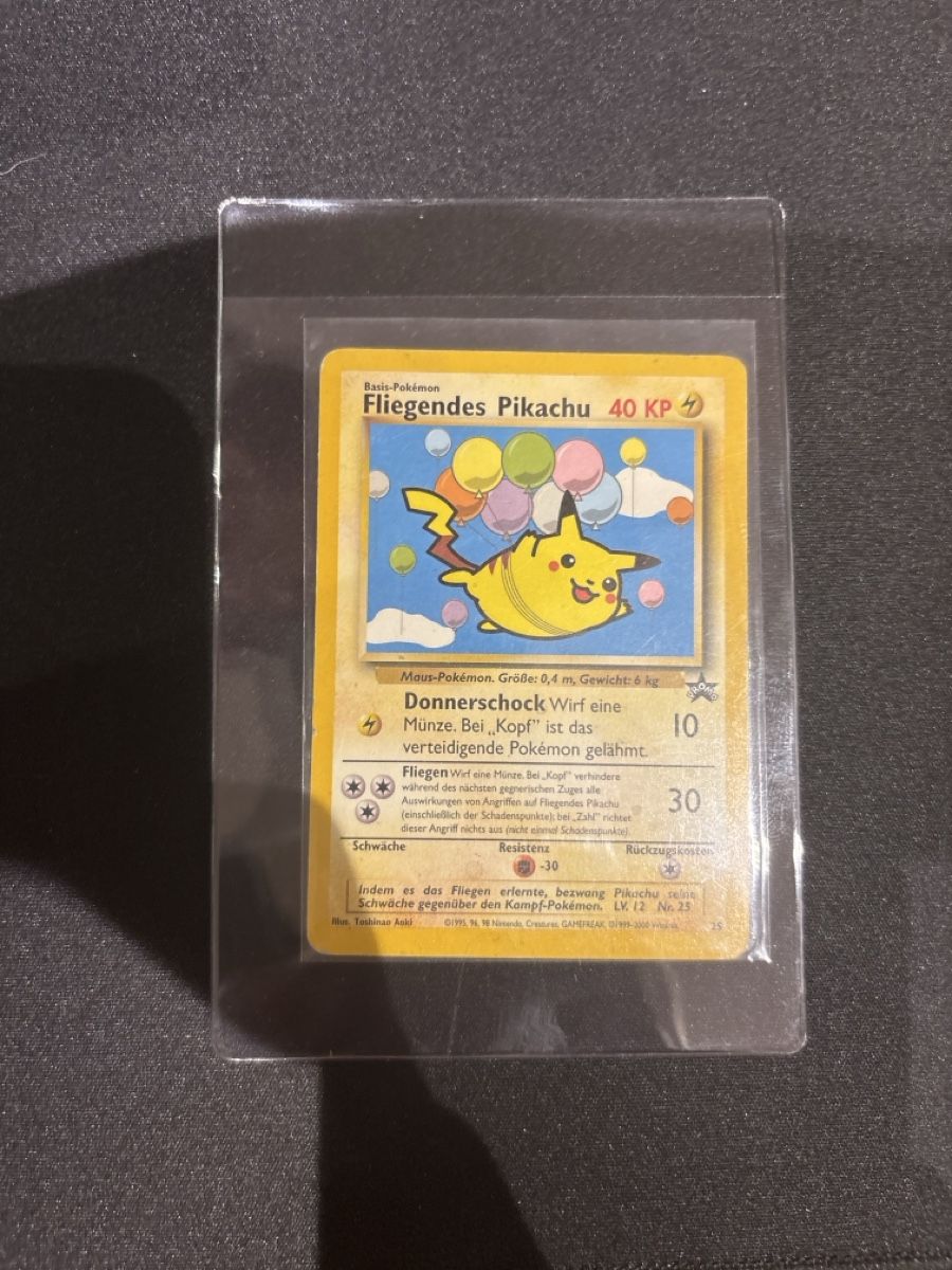 Pokémon Cartes à collectionner: Pokémon Karte Fliegendes Pikachu – D'occasion à Anglikon par raf_7sml