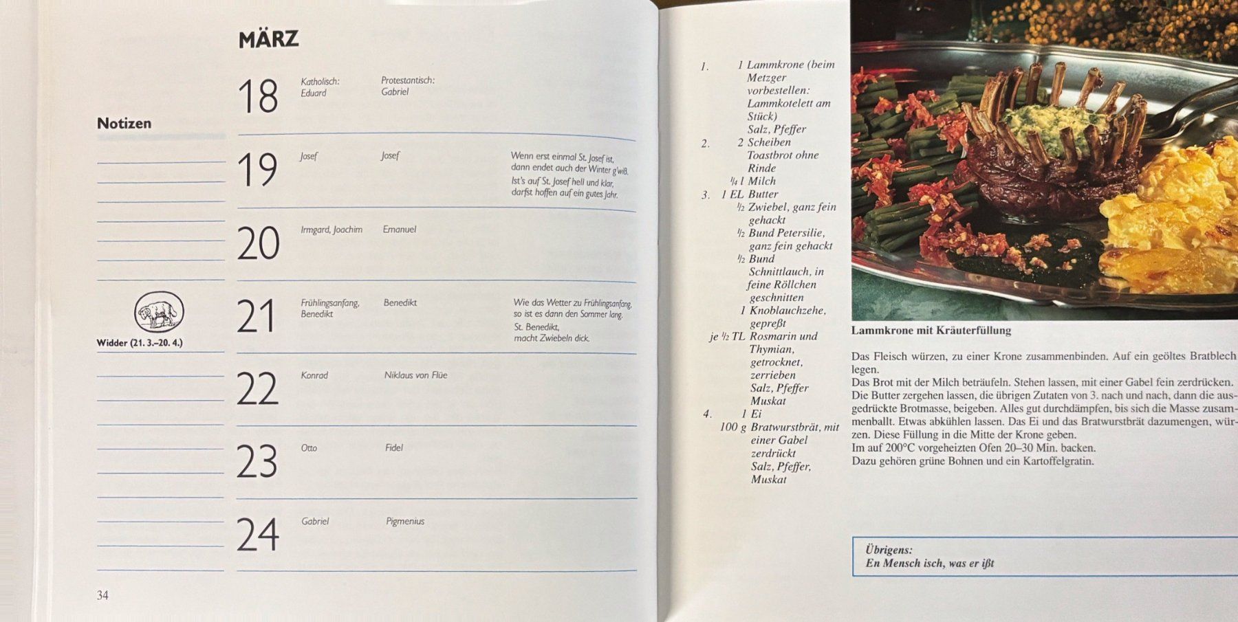 Libri: Kathrin Rüegg, Grossmutters immerwährender Kalender – Nuovo (secondo la descrizione) da Sarnen venduto da Livres 3