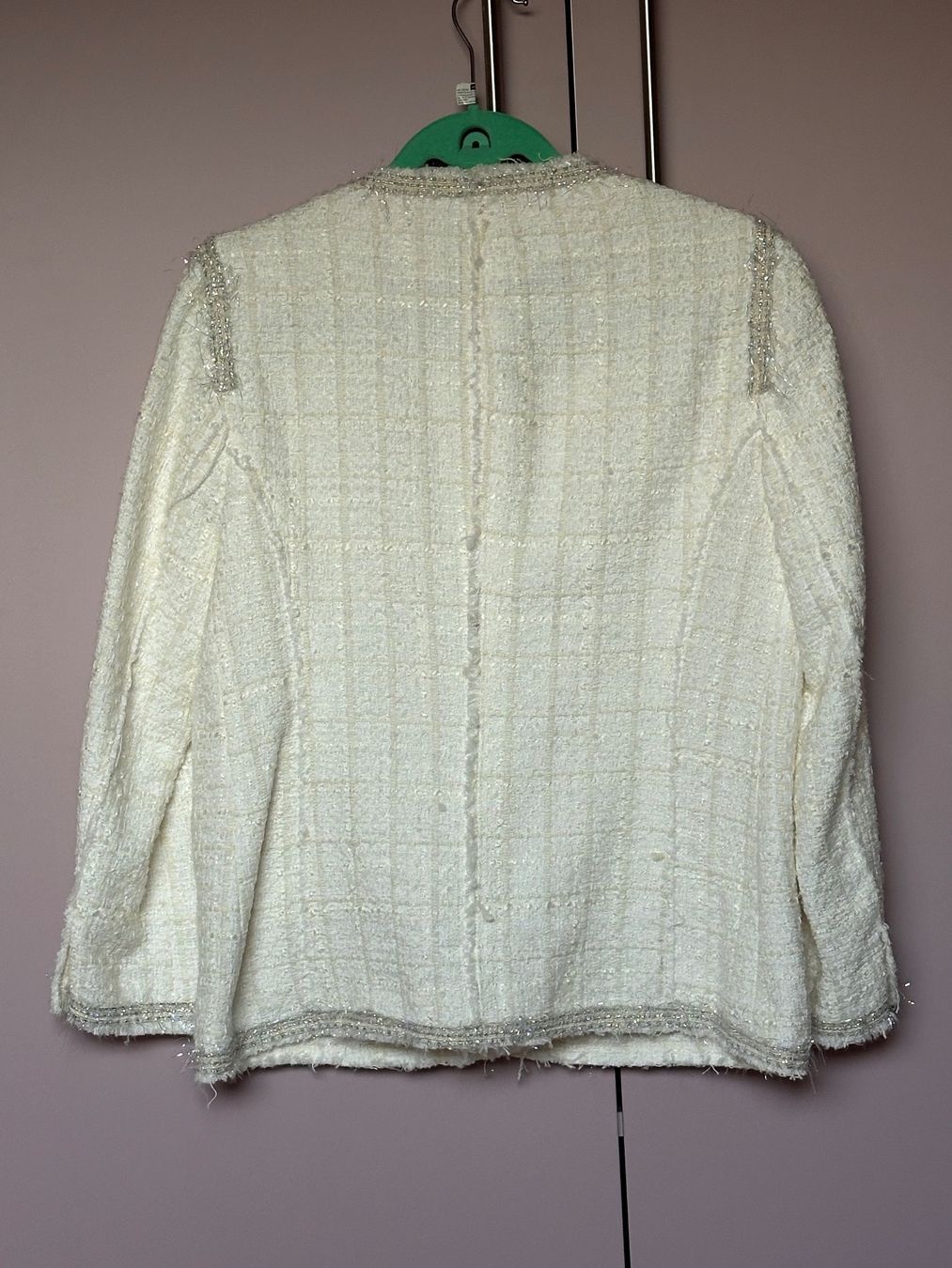 Zara Jacken: Zara Blazer Tweed weiss gr. L – Neu (gemäss Beschreibung) aus Hägendorf von Moro143 3