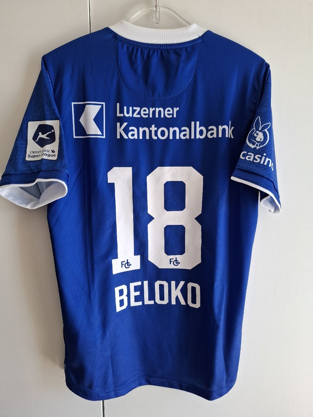 Canottiere & Pantaloni: matchworn fc luzern – Usato da La Chaux-de-Fonds venduto da tur_nkx9