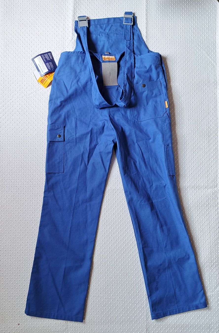 Pantaloni: Neue Marsum Latzhose Gr. 56 – Usato da Gysenstein venduto da joshuas81 2