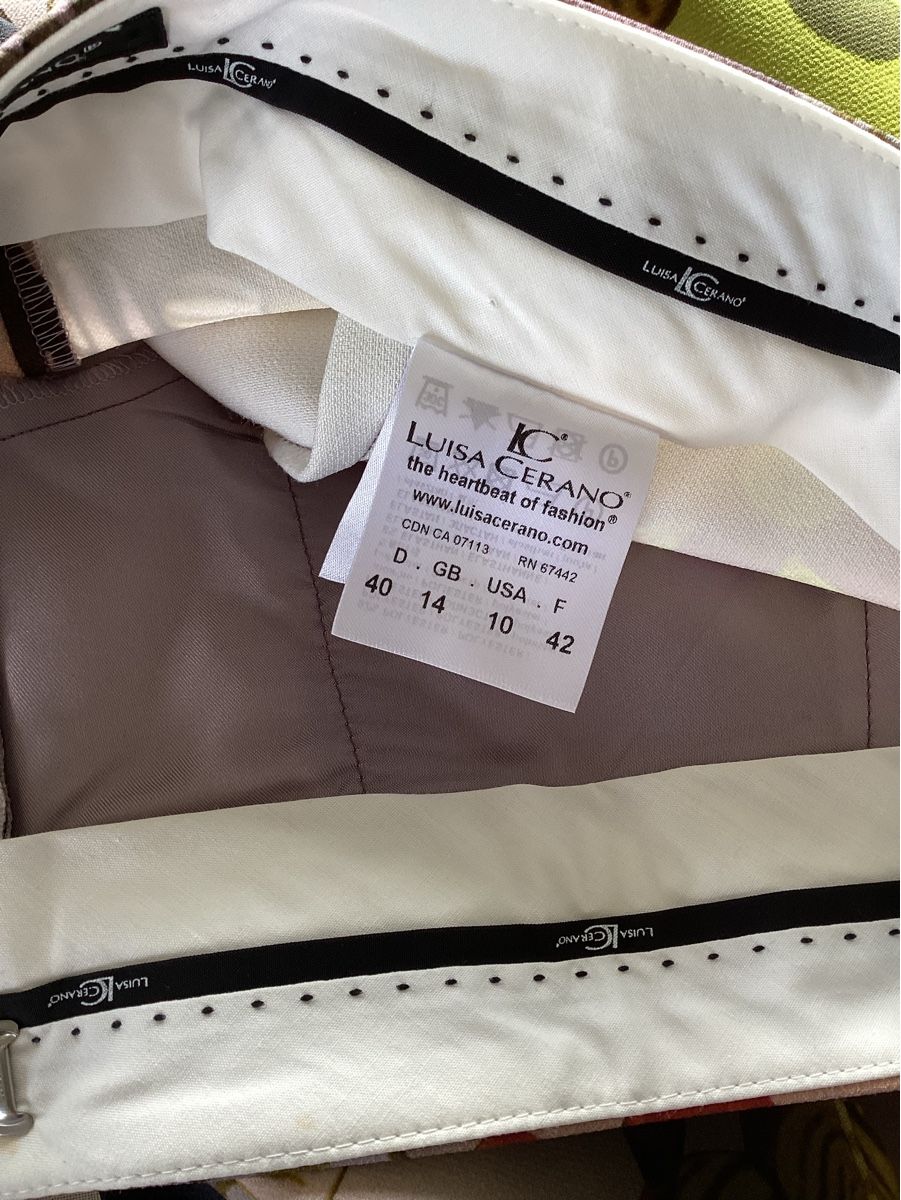 Luisa Cerano Pantaloni: Luisa Cerano, Damenhose, Gr. 40 – Nuovo (secondo la descrizione) da Salenstein venduto da Esprit57 4