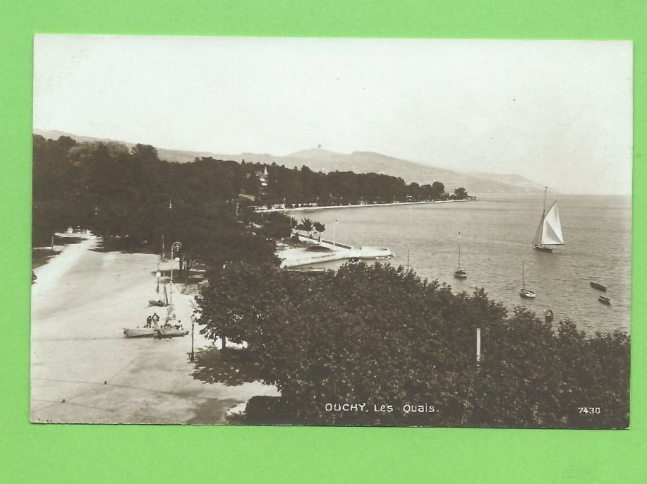 Cartoline postali: Ouchy, Les Quais – Usato da Zürich venduto da t24_de