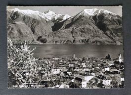 AK Locarno Minusio Lago Maggiore e Monte Tamaro