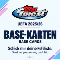 Topps Finest UCC 2025/26 Common Base Karten
