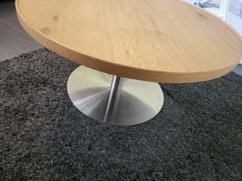 Runder Wohnzimmertisch  Metallfuss guter Zustand