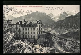 Hohfluh, Hotel Schweizerhof aus der Voge