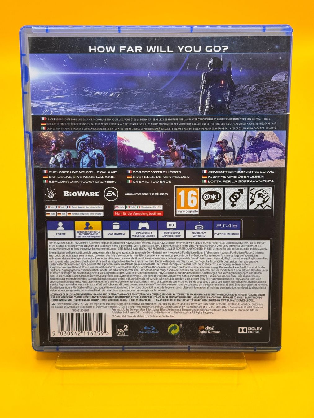 Sony Giochi: Mass Effect Andromeda PS4 - Sci-Fi Abenteuer! – Usato da Oberwil b. Zug venduto da silver2024 1