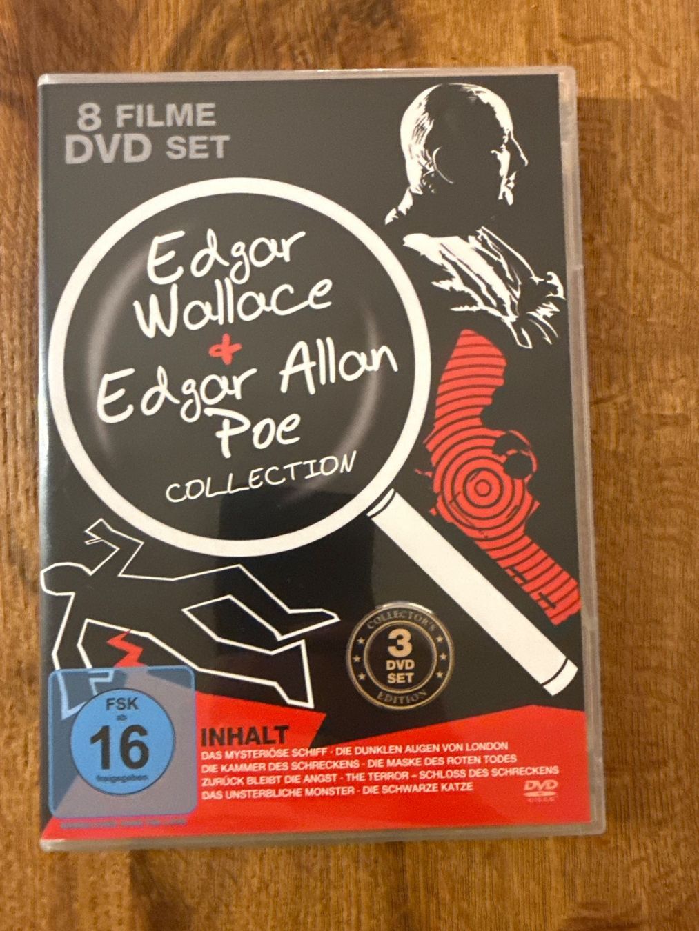 Tous les DVDs: Edgar Wallace & Edgar Allan Poe Collection DVD – D'occasion à Zürich par Gekuu