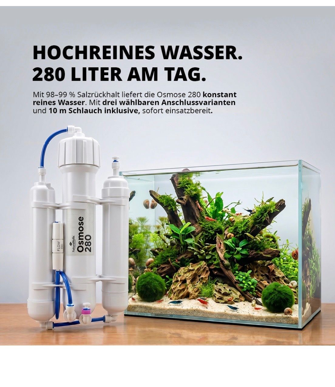 Sanitari: NatureHolic Umkehrosmoseanlage – Nuovo (secondo la descrizione) da Erlinsbach SO venduto da sofieee 2