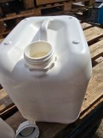 Kanister 10 Liter mit Deckel - weiss