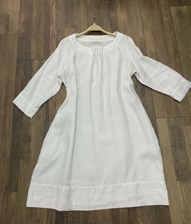 Rosso 35 Leinenkleid ciel /hellblau 40 neu
