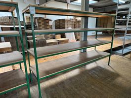 525 Lagerregal L=256cm T=66cm H=171cm aus Liquidation