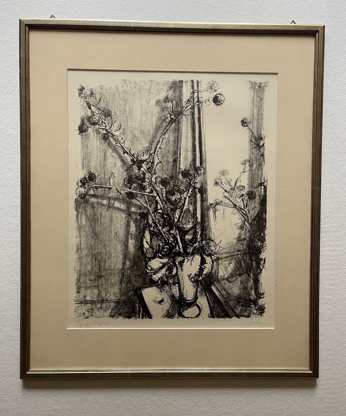 Arts picturaux & lithographies: 2 grosse Litho Zender, Stadtkirche Winterthur + Silberdistel – D'occasion à Hettlingen par Kaeptnpum 1