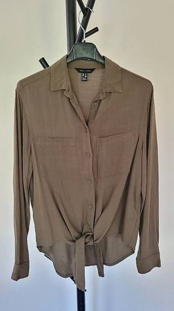Blusenhemd von New Look zum Binden Gr. 34 (XS)