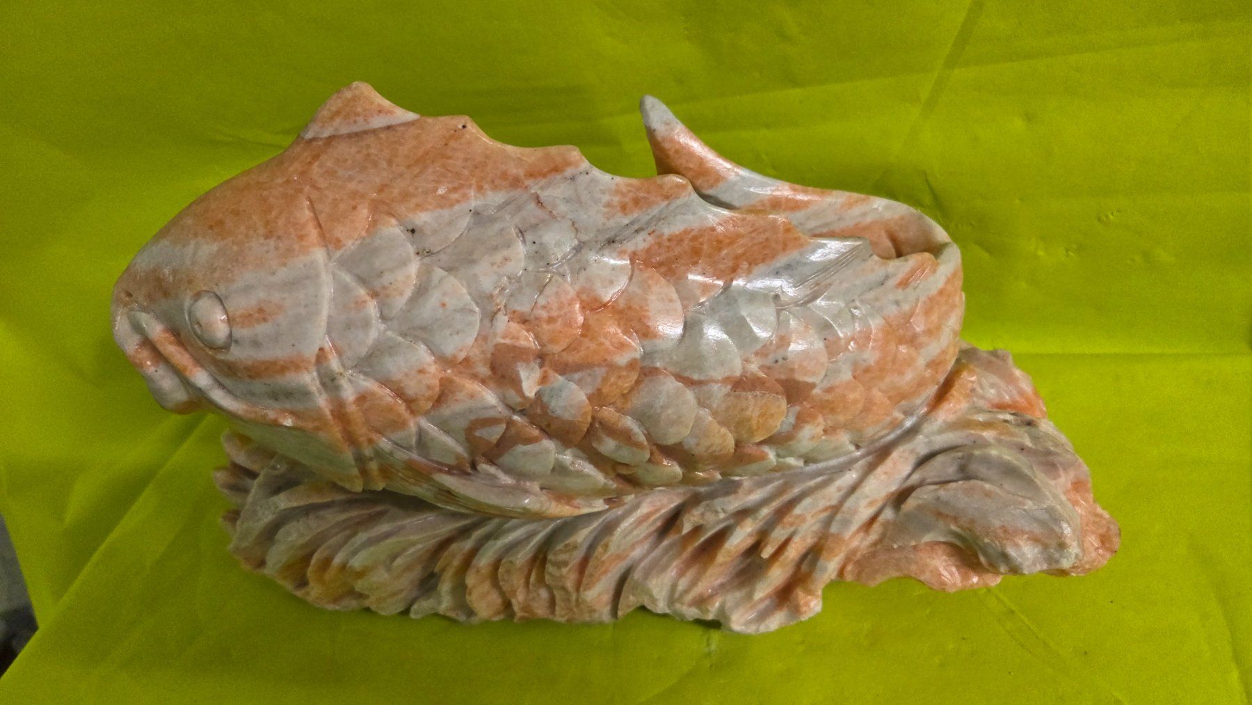 Sculture & Statue: KOI aus Marmor 40cm – Nuovo (secondo la descrizione) da Roggliswil venduto da Mabelco 6