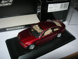 BMW 318 Ci 1999 rot * Minichamps 1:43