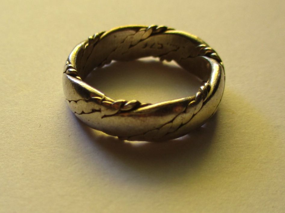 Bagues: Bague argent 925 tressée – D'occasion à La Sarraz par vic_v6kz