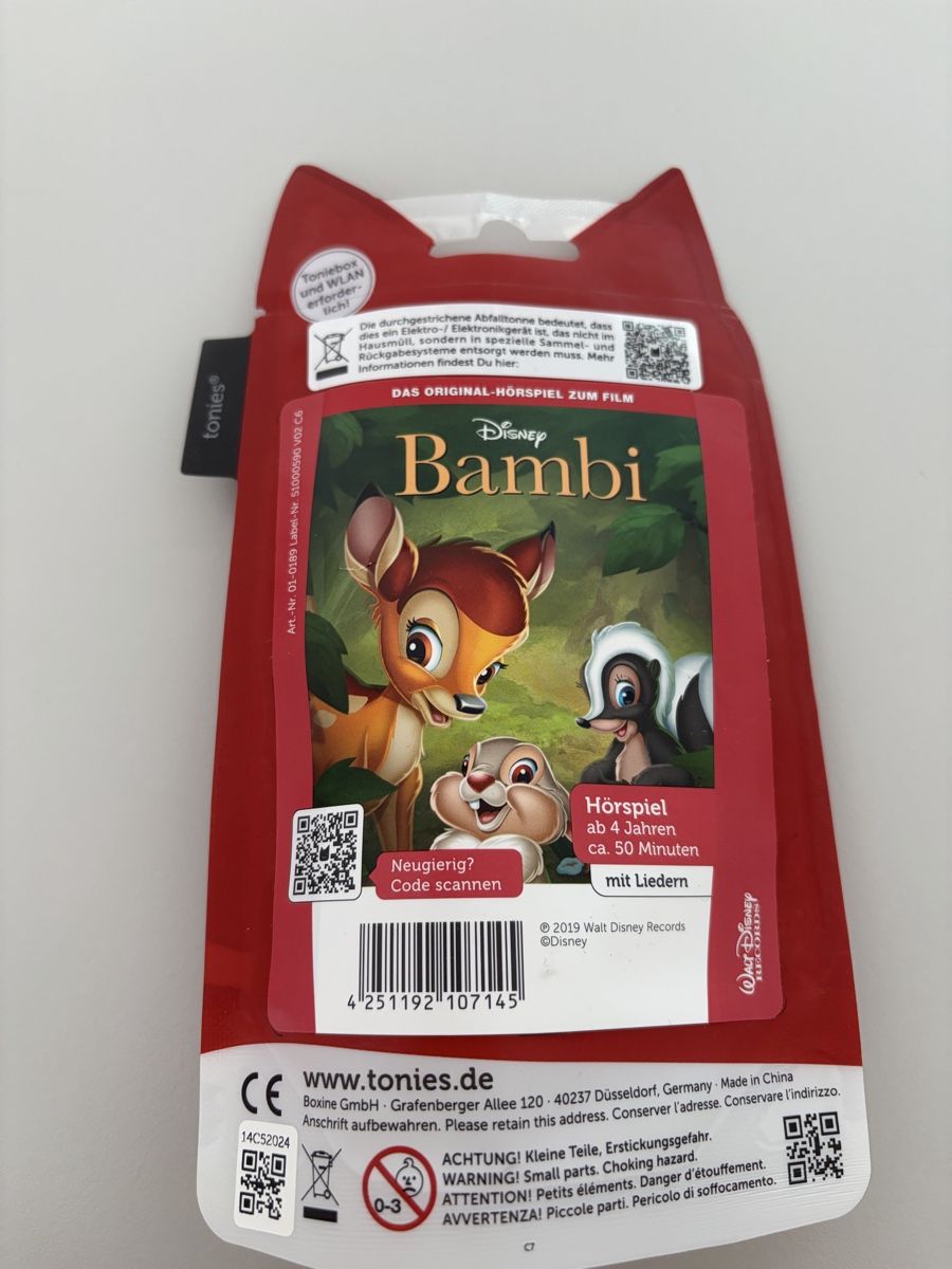 Hörbücher: Tonies Figur - Bambie - OVP – Neu und originalverpackt aus Busswil BE von saskia_ 1