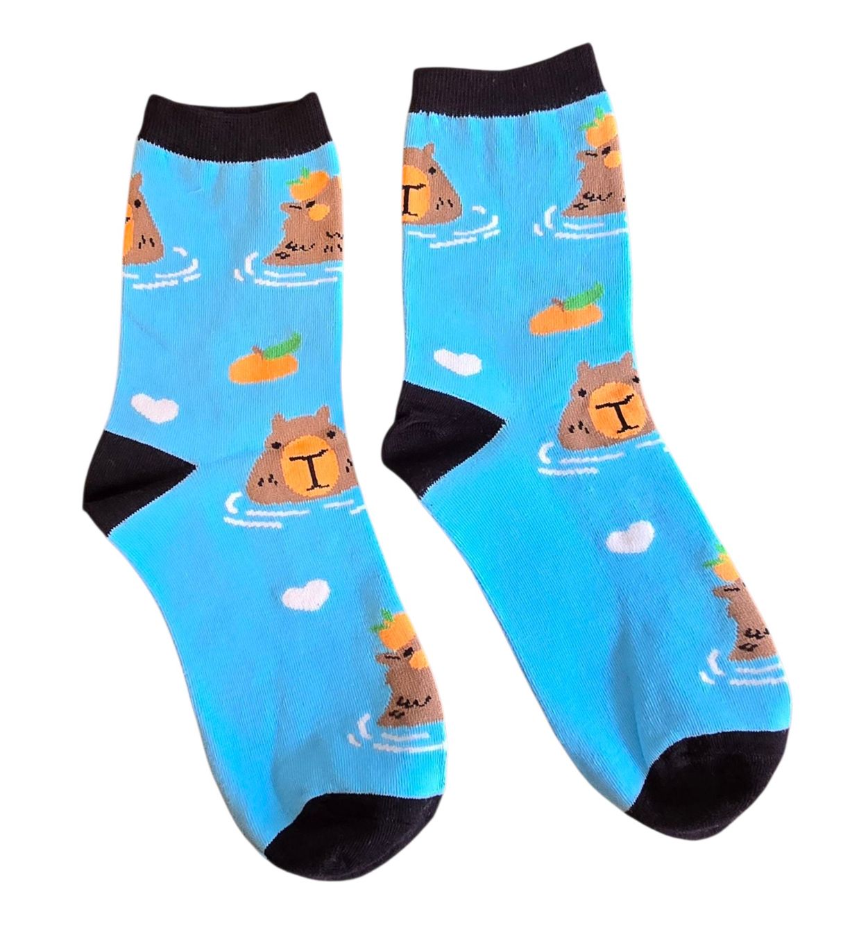 Socken: Socken Wombat/Kapibara/Orangen – Neu und originalverpackt aus Zürich von amysmith