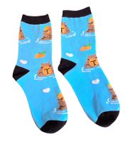 Socken Wombat/Kapibara/Orangen