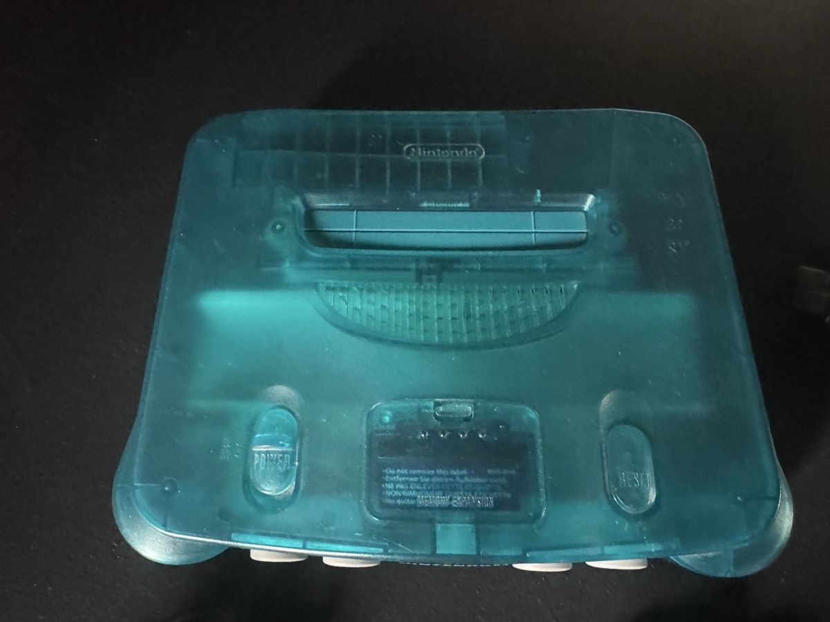 Nintendo Konsolen: Console Nintendo 64 bleue turquoise + Mario Kart – Gebraucht aus Lausanne von sauvezretrogames 3