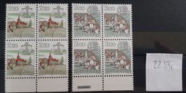 4er Blöcke 1985 postfrisch