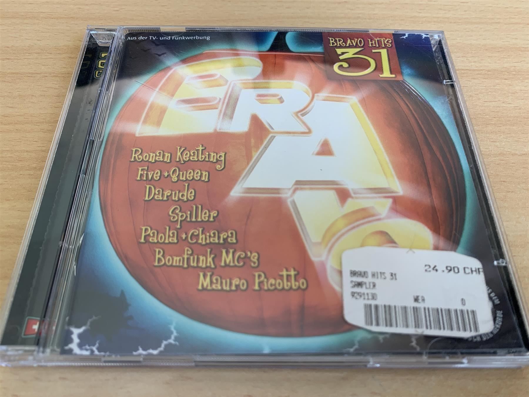 CD: Various Artists - Bravo Hits 31 - 2 CD – Usato da Rikon im Tösstal venduto da Alpenmutz