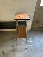 Klapptisch Beistelltisch vintage Holz Metall Tisch Top!