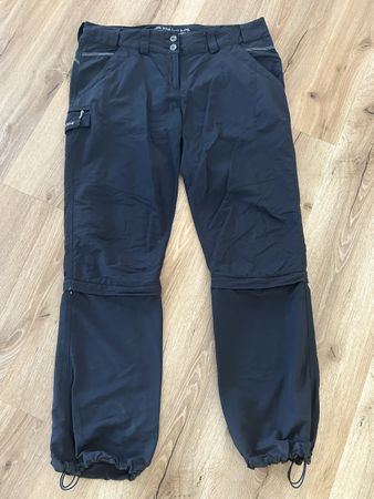 Vaude Wanderhose lang abzippbar  Grösse 44 / XL schwarz  