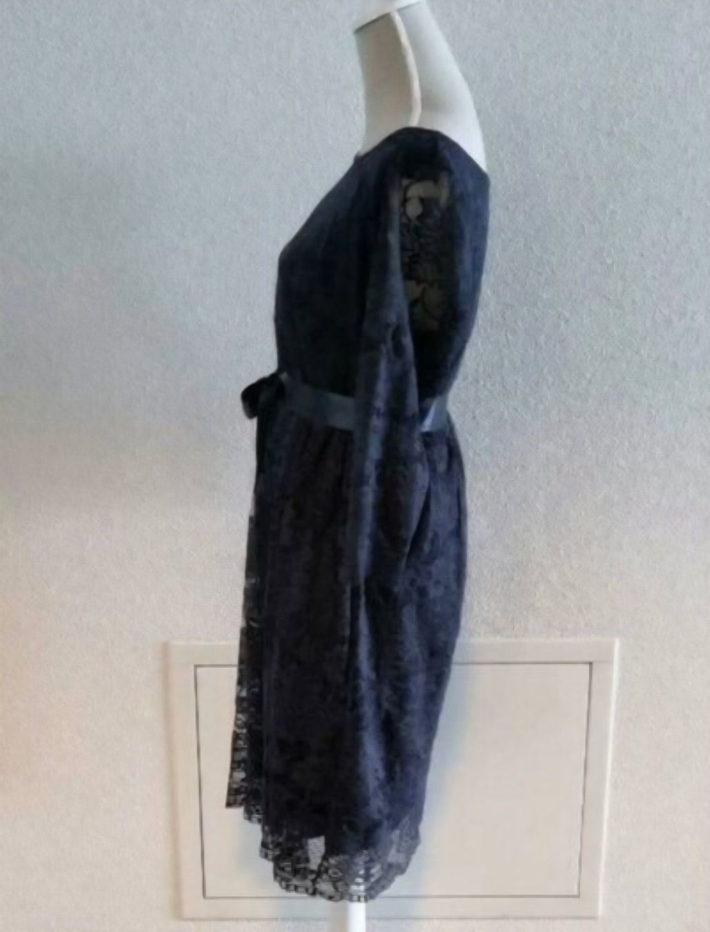 Esprit Vestiti: Umstandsmode: ESPRIT Maternity Spitzenkleid mit Schleife S – Nuovo (secondo la descrizione) da Champlan venduto da acr_kkd5 3