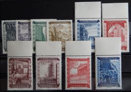 Österreich Kat. 858-867 **/* 1948